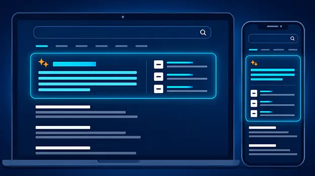 AI Overview do Google exibindo resposta gerada por IA no topo da busca