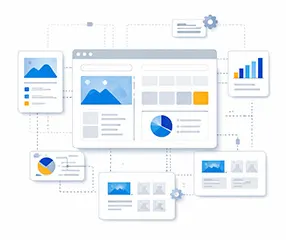 Estrutura digital integrada para marketing